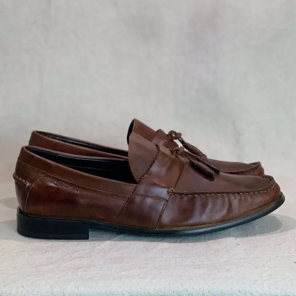 Calvin Klein Tassel Loafers Mens Size 9.5M